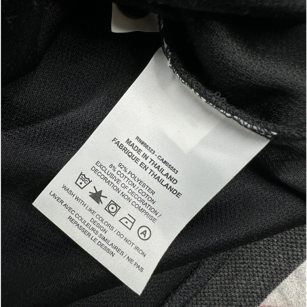 Jordan Polo Shirt Charcoal Gray UNC Tar Heels Dri-FIT / Men's Large